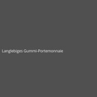 Langlebiges Gummi-Portemonnaie