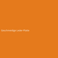 Geschmeidige Leder-Platte