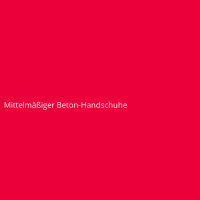 Mittelmäßiger Beton-Handschuhe