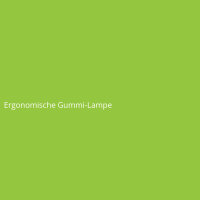 Ergonomische Gummi-Lampe
