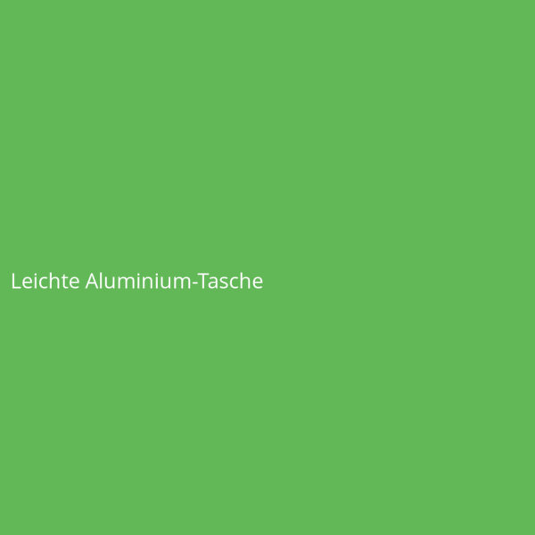 Leichte Aluminium-Tasche