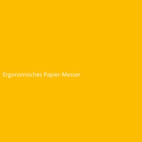 Ergonomisches Papier-Messer